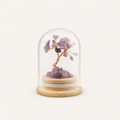 High-end natural crystal gravel fortune tree ornament, birthday gift, wishing bottle, wishing tree craft, gift wholesale