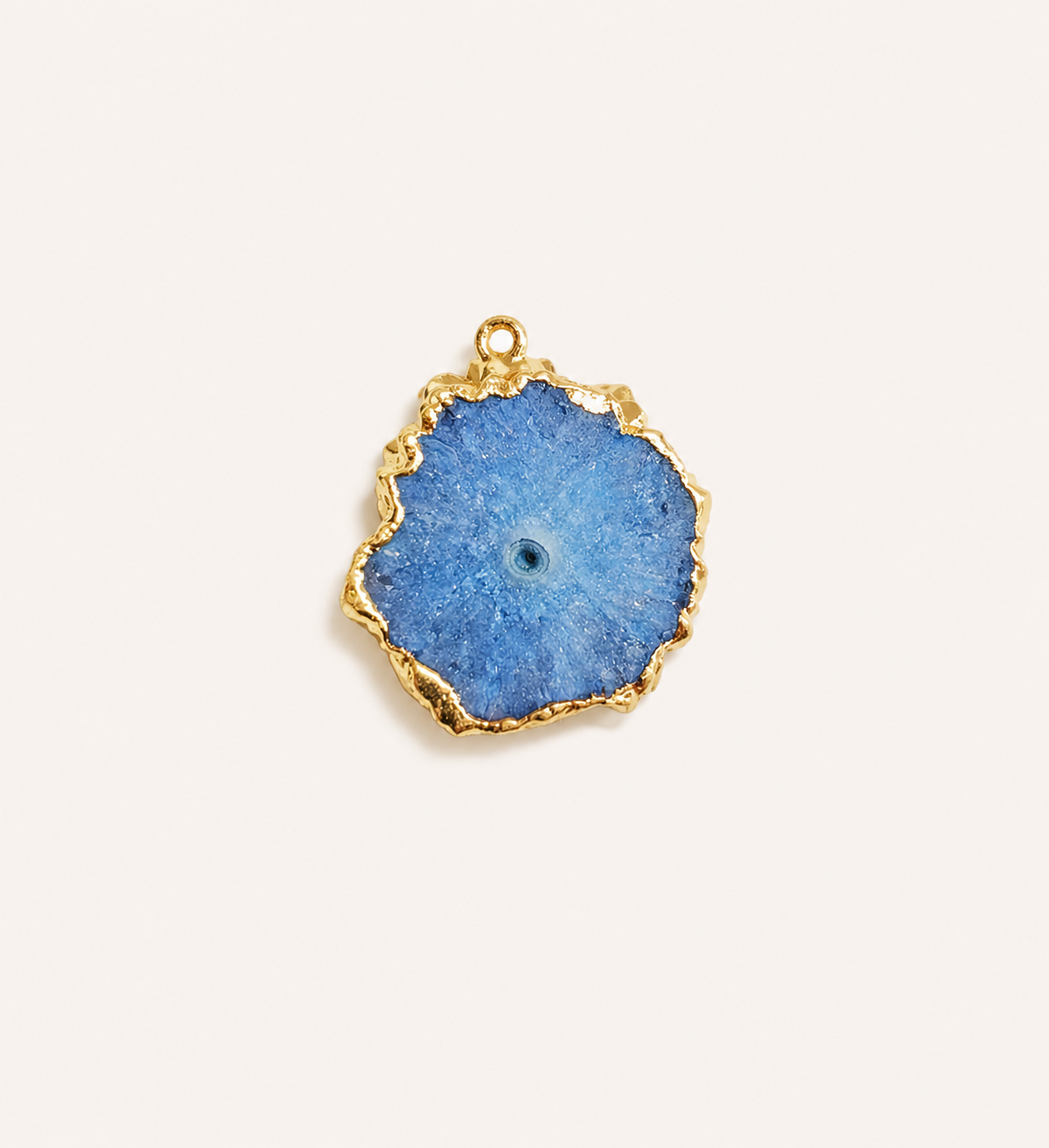 Bestseller natural crystal sunflower pendant handmade DIY wire-wrapped copper wire bracelet necklace gravel accessories