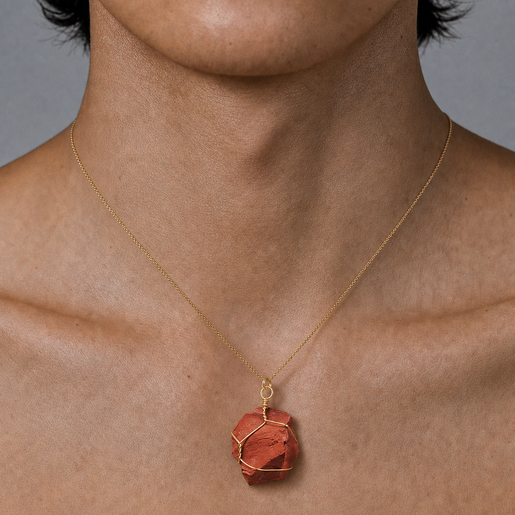 European and American irregular crystal raw stone pendants, hand-wrapped colorful natural crystal chips, sweater chain jewelry pendants